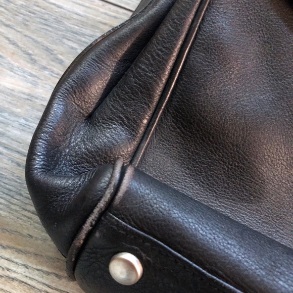 Vintage black leather Bally briefcase attaché bag - Picture 5 of 10